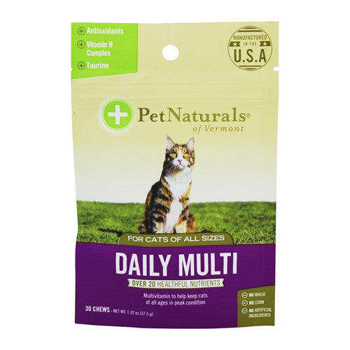 Pet Naturals Of Vermont Daily Multi For Cats of All Sizes Chews, 30 Ea